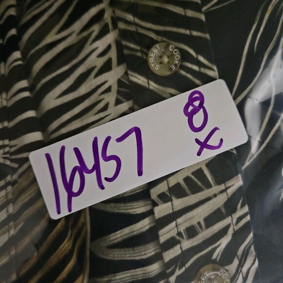 Cooke Street Shirt Mens Medium Fronds Hawaiian Short Sleeve Button Up Summer M - Picture 10 of 10